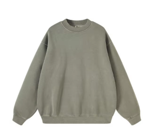 Fabricante OEM, Sudadera de Felpa de Algodón con Etiqueta Privada Personalizada, Venta al Por Mayor, Producción en Masa, Fábrica de Ropa - Product Image 1