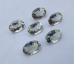 Natural <b>Green</b> <b>Amethyst</b> Prasiolite Oval Faceted Cut Loose Gemstone for Jewelry Designers <b>Ring</b> Setting Pendant Making Wholesale - Product Image 3