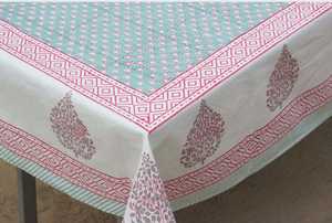 Handmade Cotton Printed <b>Table</b> <b>Cloth</b> Washable Dining <b>Table</b> Cover Home Restaurant Hotel Decorative <b>Table</b> <b>Linen</b> Export Quality B2B - Product Image 3
