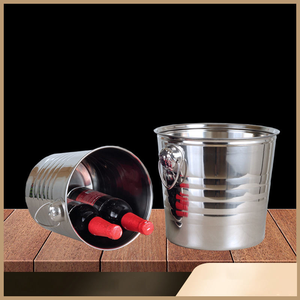 Cubo de Hielo Aislado de Doble Pared de Acero Inoxidable de Alta Calidad para Vino y Cerveza, Directo de Fábrica - Product Image 3