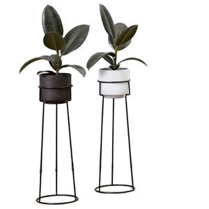 Flower <b>Pot</b> Decorative Black Garden <b>Indoor</b> Outdoor Iron Big <b>Large</b> Wholesale Metal Stand <b>Plant</b> Flower <b>Pots</b> Planters for <b>Plant</b> - Product Image 1