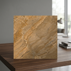 Carreaux de sol en porcelaine brillante Dinova Griss 600x600mm |   Carreaux adhésifs en brique réfractaire de luxe 60x60cm pour salle de bain et usage extérieur Vistaar - Product Image 5