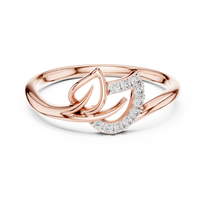 MINIMALIST LAB GROWN DIAMOND <b>RING</b> <b>SET</b> IN 18KT YELLOW <b>GOLD</b> ENGAGEMENT WEDDING PARTY VALENTINE GIFT GLAM EVENT DAILY USE FOR WOMEN - Product Image 6