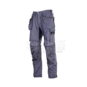 กางเกงทำงานผ้าโพลีเอสเตอร์/คอตตอน ระบายอากาศได้ดี ทนทาน ใช้งานได้หลากหลาย สำหรับงานกลางแจ้ง อุตสาหกรรม ก่อสร้าง ช่างยนต์ และช่างก่อสร้าง - Product Image 2