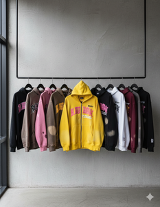 Sweat-shirts et sweats à capuche pour hommes, qualité supérieure, meilleurs prix, meilleures ventes, logo personnalisé imprimé en relief, services OEM, sweats à capuche avec fermeture éclair - Product Image 5