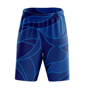 Latest Design Customized <b>Men</b> <b>Shorts</b> Wholesale Casual Lightweight High Quality 100% Polyester Quick Dry <b>Elastic</b> <b>Waist</b> - Product Image 3