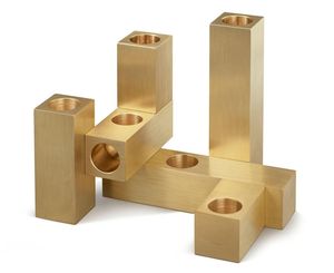 Modern Geometric Candle Holder Stand Minimalist Table Decor <b>Candelabra</b> - Product Image 2