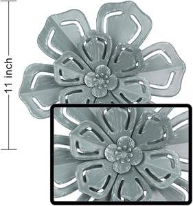 Fabricante Confiable, Elegante Decoración de Pared de Hierro para Sala de Estar, Dormitorio, Hotel, Escultura Metálica de Diseño para Interiores - Product Image 5