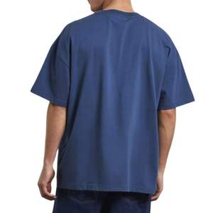 Camisetas Personalizadas de Hip Hop Extra Grandes, Transpirables, Ecológicas, 100% Algodón, 240 g/m², al por Mayor - Product Image 2