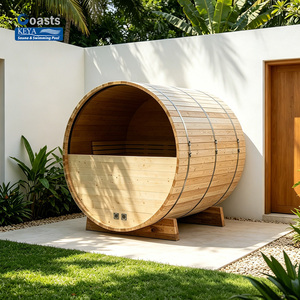 Sauna extérieur résistant aux intempéries IPX4 |   CE ETL |   Hub thermique haute performance pour stations alpines et climats froids européens - Product Image 1