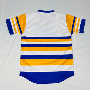 เสื้อเบสบอลคอวีสำหรับผู้หญิง SGRho ระดับพรีเมียม |   เสื้อกีฬาชมรมดีไวน์ไนน์ปี 1922 |   ชายเสื้อโค้งลายทาง - Product Image 5