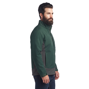 Chaqueta de poliéster softshell para hombre, cortavientos de invierno, chaqueta bomber transpirable con cuello alto, chaqueta de vuelo MA-1 con cremallera para senderismo. - Product Image 3