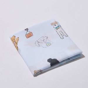 [K-ESSENTIALS] ผ้าเช็ดหน้ารูปสัตว์เนื้อนุ่ม ผ้าฝ้าย 60s น่ารัก สีสันสดใส ลายการ์ตูน ขอบลูกไม้ ผ้าเช็ดเหงื่อ - Product Image 4
