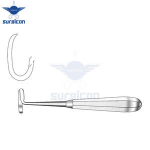Élévateur chirurgical pédiatrique Doyen Raspatorie, longueur 17 cm / 6-3/4 pouces, côté droit, conçu pour les enfants - Product Image 3