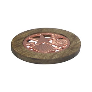 Handcrafted Square Ceramic <b>Trivets</b> with Traditional Chinese Design-Eco-friendly Durable Lightweight-Wholesale Moradabad - Product Image 3