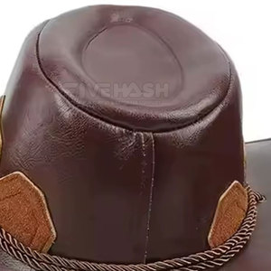 หมวกขี่ม้าหนังแท้สำหรับผู้ชายและผู้หญิง ผลิตในปากีสถาน คุณภาพเยี่ยม - Product Image 6