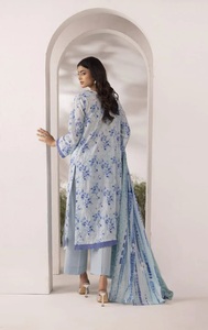 Venta de trajes Shalwar Kameez de algodón/paño pakistaní, vestidos de algodón/paño para mujer, ropa de verano para mujer - Product Image 6