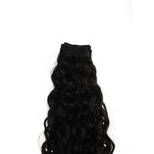 Cabello Natural Rizado con Trama a Máquina - 10 Pulgadas - Product Image 3
