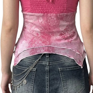 Camisetas sin mangas para mujer con diseño de bordado personalizado, color personalizado, precio razonable, camisetas sin mangas para mujer para venta en línea - Product Image 5