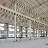 Entrepôt modulaire préfabriqué en structure métallique ZTSS, bâtiment industriel, usine commerciale en structure métallique