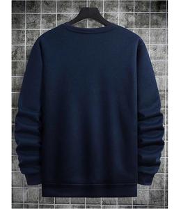 Sudadera de algodón cómoda para hombre, de manga larga, con cuello y hombros caídos, estampada, de la marca OEM, la más vendida, procedente de Bangladesh. - Product Image 3
