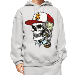 Sweat à capuche unisexe coupe classique streetwear, qualité supérieure, personnalisé, uni, vintage, épaules tombantes, 100% coton molletonné/éponge française - Product Image 1