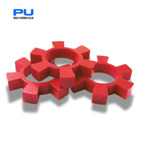 Couplages de tiges flexibles en polyuréthane (PU) personnalisables OEM, inserts araignées amortisseurs à anneau élastique, en caoutchouc