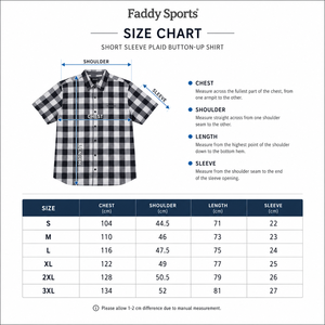 Chemise à carreaux en flanelle à manches courtes pour homme, décontractée, boutonnée, en coton respirant, style Buffalo Check, vêtement d'été streetwear - Product Image 6