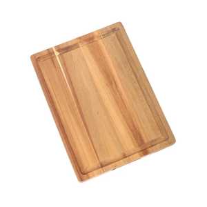 Tabla de Cortar Rectangular Grande de Madera de Acacia, Tabla de Cocina de Grado Alimenticio Premium, Tabla de Cortar Rectangular Extra Grande de Madera Resistente - Product Image 1