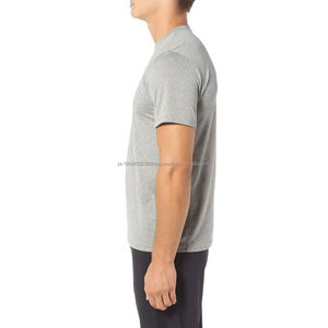 Camiseta Lisa de Algodón 100% para el Hogar, Relajante y Deportiva, para Impresión Personalizada, Transferencia de Calor, Bordado, Secado Rápido y Transpirable - Product Image 6