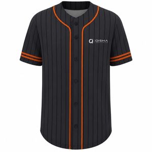 Camiseta de Béisbol Premium para Hombre, con Botones en la Parte Delantera, Manga Corta, Personalizable, para Equipos de Béisbol y Sóftbol, Venta al Por Mayor - Product Image 1