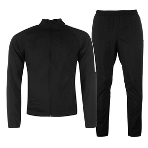 Breathable Mens Training Jogging Wear Sporty Track Suit Man Black Track Suits Running Gym Workout 2pcs <b>Set</b> Wholesale Low Price - Product Image 1