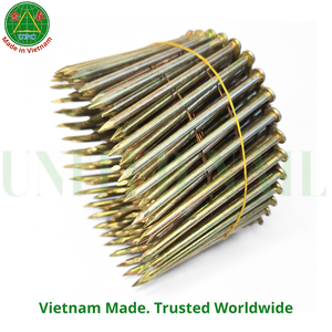 Clavos en Espiral de 3.3x64mm, Alambre de Acero para Fabricación de Palés, Cabeza Lisa - Redonda y Cuadriculada, de Vietnam |   Clavo en rollo - Product Image 1