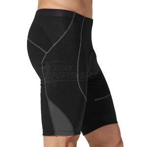 Shorts rembourrés de course à vélo pour un confort amélioré, technologie d'absorption des chocs, design à ceinture large - Product Image 6