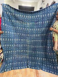 Premium Cotton Kantha <b>Quilt</b> <b>Throw</b> Blanket – Handmade Reversible Bedspread with Intricate Kantha Stitching for Cozy Home Décor - Product Image 5