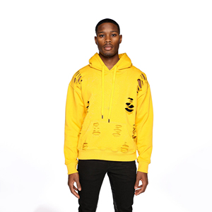 Sudadera con Capucha Personalizada de Alta Calidad para Hombre, Talla Grande, Estilo Urbano, Holgada, con Diseño Desgastado, 6XL, Felpa, Digital - Product Image 1