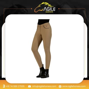 Pantalones de Montar a Caballo de Alta Calidad, Elásticos en 4 Direcciones, Leggings, Ropa Ecuestre, en Tela Técnica con Tacto Suave - Product Image 2