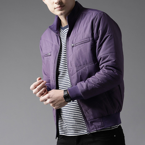 Custom Made Logo Bomber Puffer <b>Jacket</b> for Man Winter Plus Size <b>Jacket</b> with Stand Collar Quality for <b>men</b> - Product Image 5