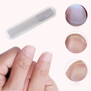Lime à ongles en verre cristal simple face avec motif droit pour le façonnage, le polissage et le lissage des ongles, personnalisable, pour un soin des ongles durable - Product Image 2