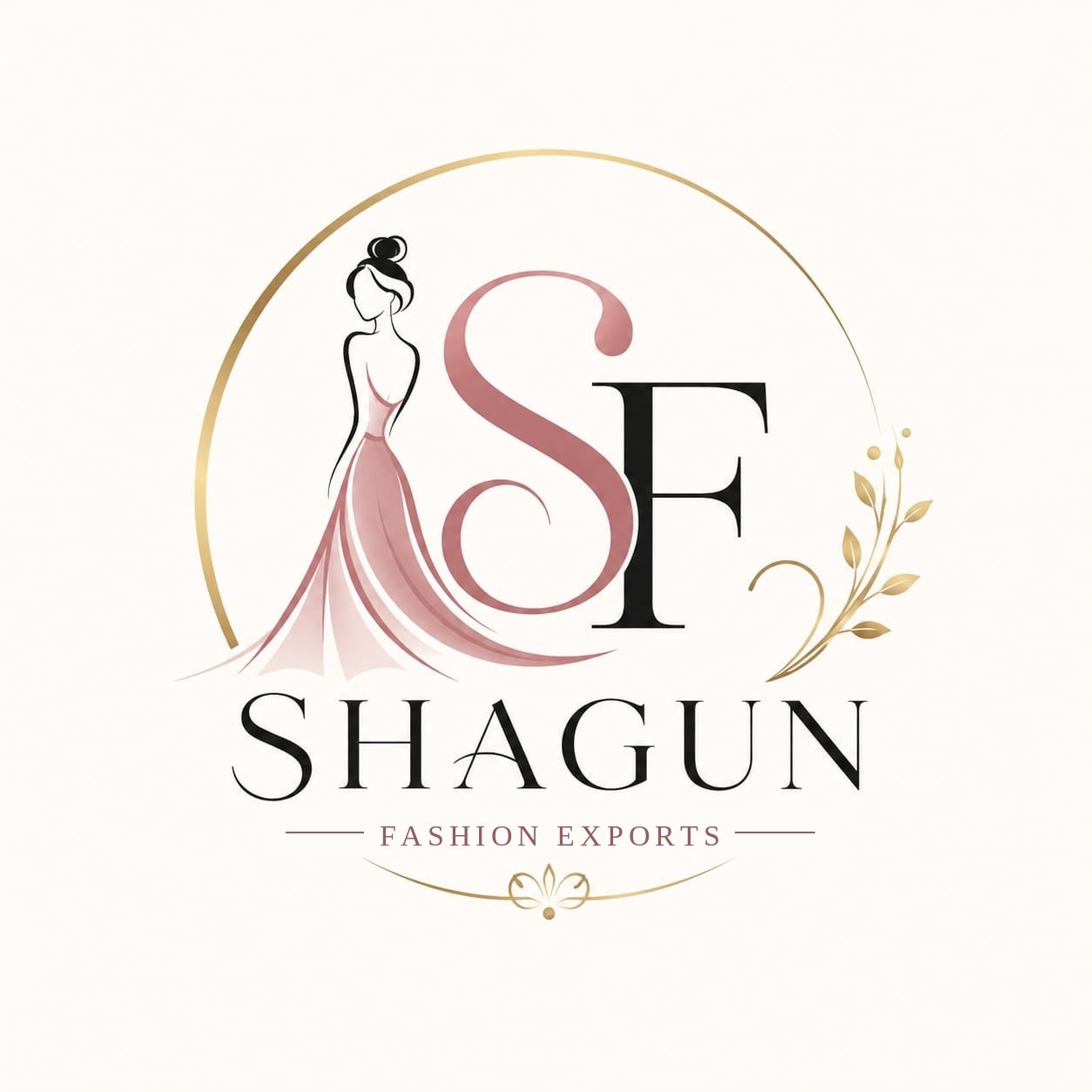 SHAGUN FASHION ZARI ART logo