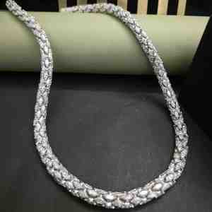 Unique Marquise Cut Iced Out Moissanite Diamond 132.95 CT <b>Rope</b> <b>Chain</b> DOPE JEWELLS With Elegant Unisex Jewelry, 8MM <b>Rope</b> <b>Chain</b> - Product Image 5