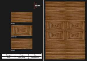 Carreaux vitrifiés contemporains mats 12"X24" conçus pour une élégance pratique alliant fiabilité structurelle avec une touche subtile - Product Image 5