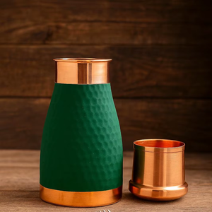 Pot à sucre et pot à épices en cuivre noir moderne, artisanal, écologique, étanche, pour la cuisine et l'utilisation en voiture - Product Image 4