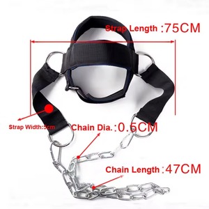 Fitness Head Harness Neck <b>Strength</b> Builder Adjustable Resistance Exercise <b>Training</b> Gym Rehabilitation Support Device - Product Image 2