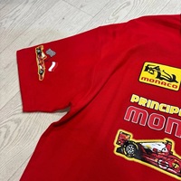 Polo de course noir personnalisé pour fans de voitures de course, polo 3D pour équipes de course et motards, polo d'équipe