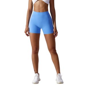 Shorts de Verano Personalizados al por Mayor, sin Costuras, de Cintura Alta, Control de Abdomen, Compresión, para Yoga, Fitness y Entrenamiento - Product Image 1