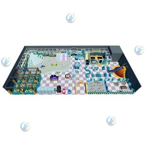 Équipement de jeu souple personnalisé pour aires de jeux intérieures : Toboggan volcan, piscine à balles, manège, structure d'escalade, pour cafés et centres commerciaux, vente en gros - Product Image 4