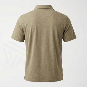 เสื้อโปโลชายสั่งทำพิเศษ ผ้าคุณภาพสูง แห้งเร็ว เสื้อยืดคอตตอนสำหรับกอล์ฟ ชุดกีฬา ชุดออกกำลังกาย สีสันปรับแต่งได้ - Product Image 2