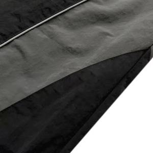 Conjunto de Chándal de Invierno de Dos Piezas para Hombre, Chaqueta con Capucha de Forro Polar y Bloques de Color Personalizados, Pantalones de Chándal Transpirables, Ropa Deportiva Urbana - Product Image 3