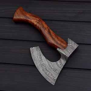 Hacha Vikinga Premium de Grado Industrial Forjada a Mano con Mango de Madera OEM, Hecha a Mano con Garantía de 3 Años para Bricolaje al Aire Libre - Product Image 2